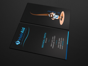 Business Card Design by Tripti Ranjan Gain for HAIRAID | Design: #19725352