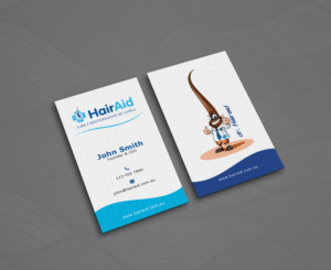 Business Card Design by Bold Pixels for HAIRAID | Design: #19724311