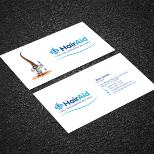 Business Card Design by Sujan4art for HAIRAID | Design: #19729062