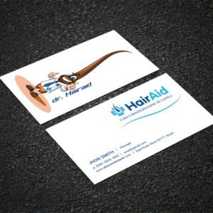 Visitenkarten-Design von Sujan4art für HAIRAID | Design: #19729075