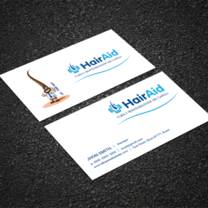 Business Card Design by Sujan4art for HAIRAID | Design: #19729079