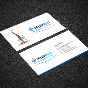 Business Card Design by Sujan4art for HAIRAID | Design: #19729080