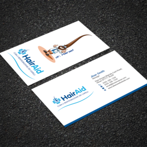 Visitenkarten-Design von Sujan4art für HAIRAID | Design: #19729082