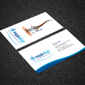 Visitenkarten-Design von Sujan4art für HAIRAID | Design: #19729083