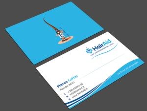 Business Card Design by Srabon55014 for HAIRAID | Design: #19830890