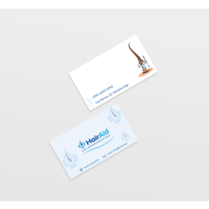 Visitenkarten-Design von Mr J für HAIRAID | Design: #19781647