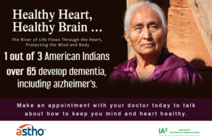 Healthy Heart, Healthy Brain Poster for American Indian Older Adults | Design de Poster par VARVARA11