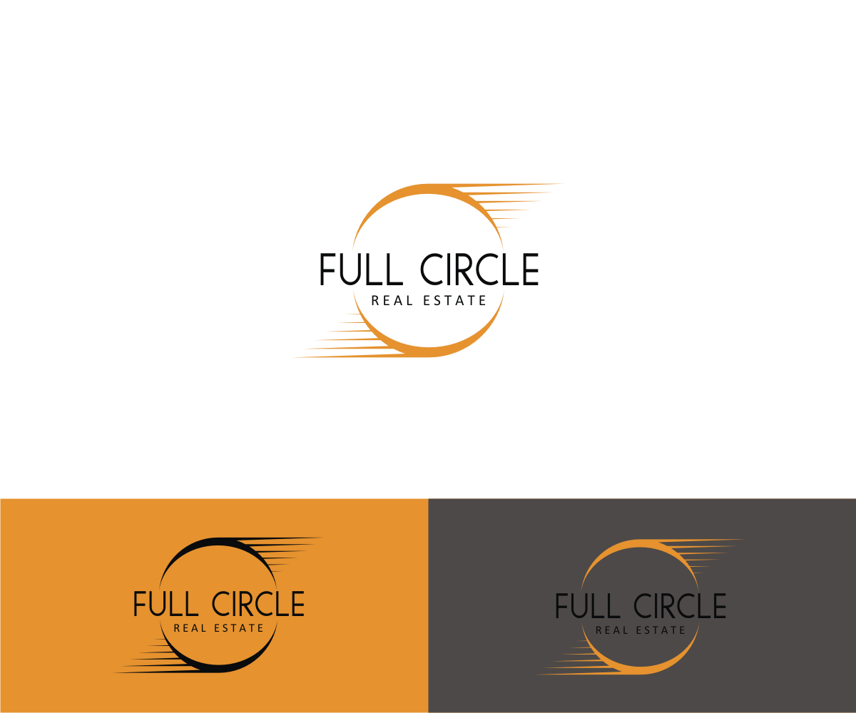 Logo Design by T I K H E - L M W for Full Circle Real Estate | Design #19748532