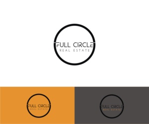 Logo Design by T I K H E - L M W for Full Circle Real Estate | Design: #19748533