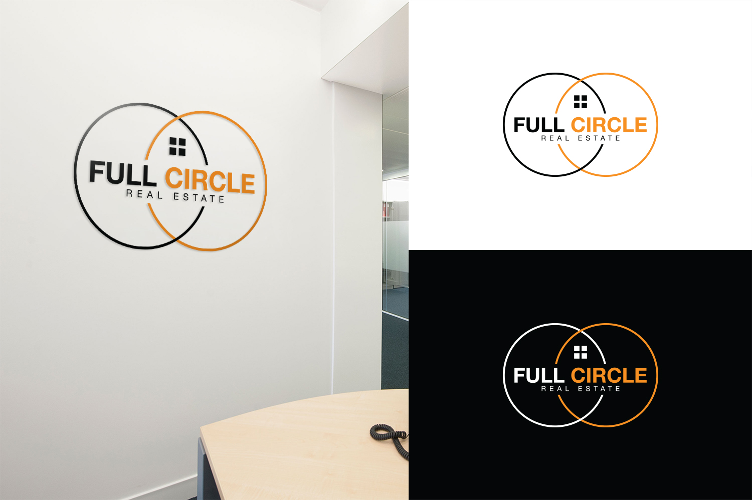 Logo-Design von Grafactory für Full Circle Real Estate | Design #19789482