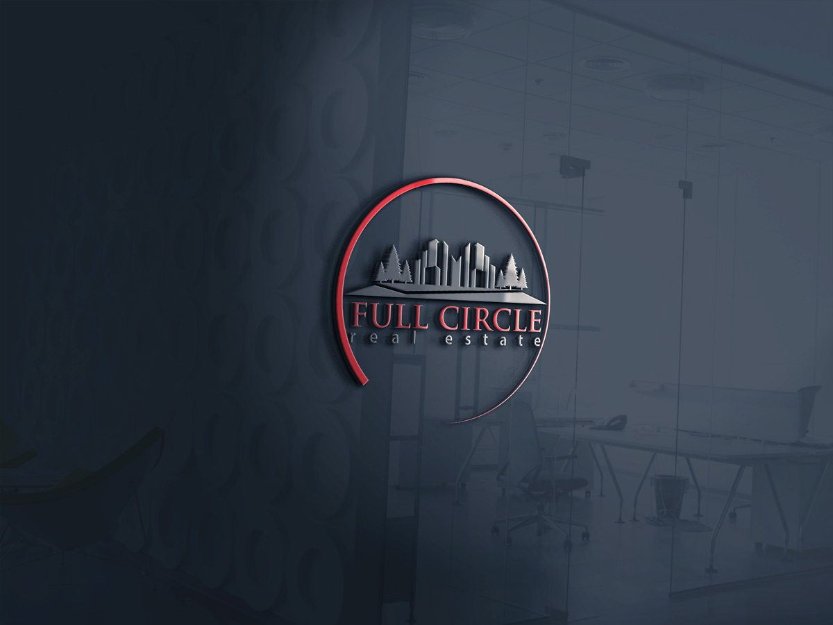 Logo Design by EGYPT KING for Full Circle Real Estate | Design #19748199