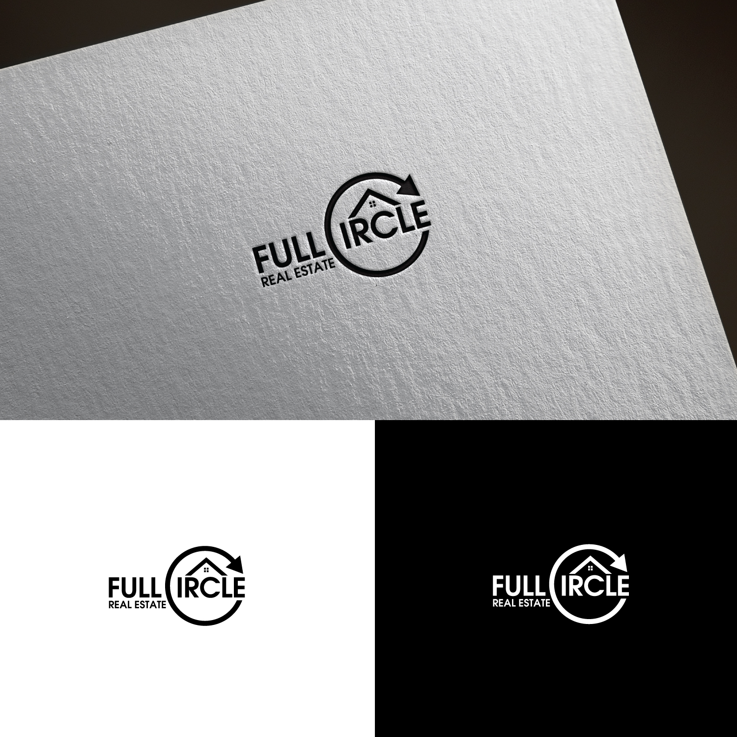 Logo Design by sankar999 for Full Circle Real Estate | Design #19727788