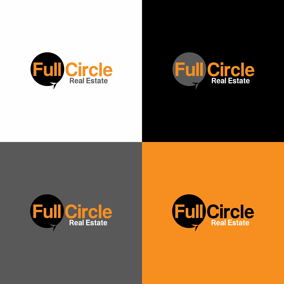 Logo Design by Namita for Full Circle Real Estate | Design #19754141