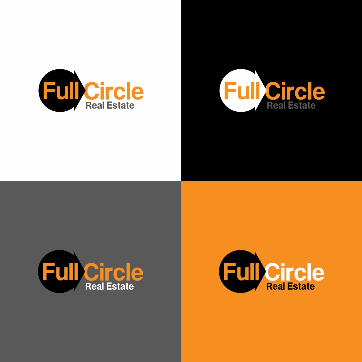 Logo Design by Namita for Full Circle Real Estate | Design #19754204
