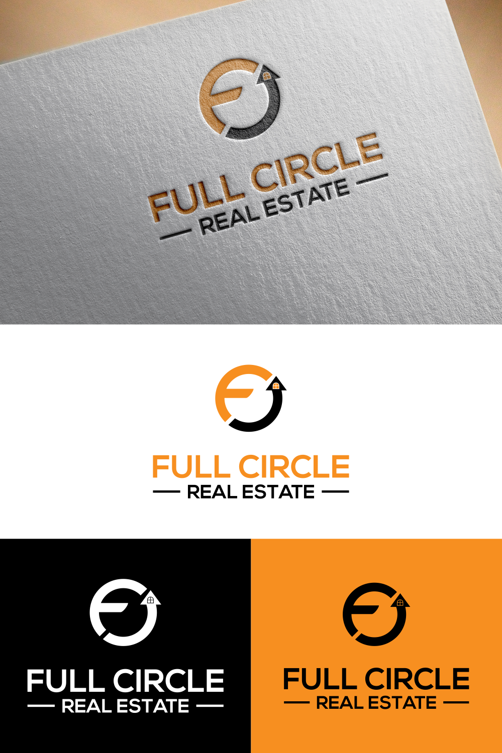 Diseño de Logo por fatiyadesign para Full Circle Real Estate | Diseño #19789964