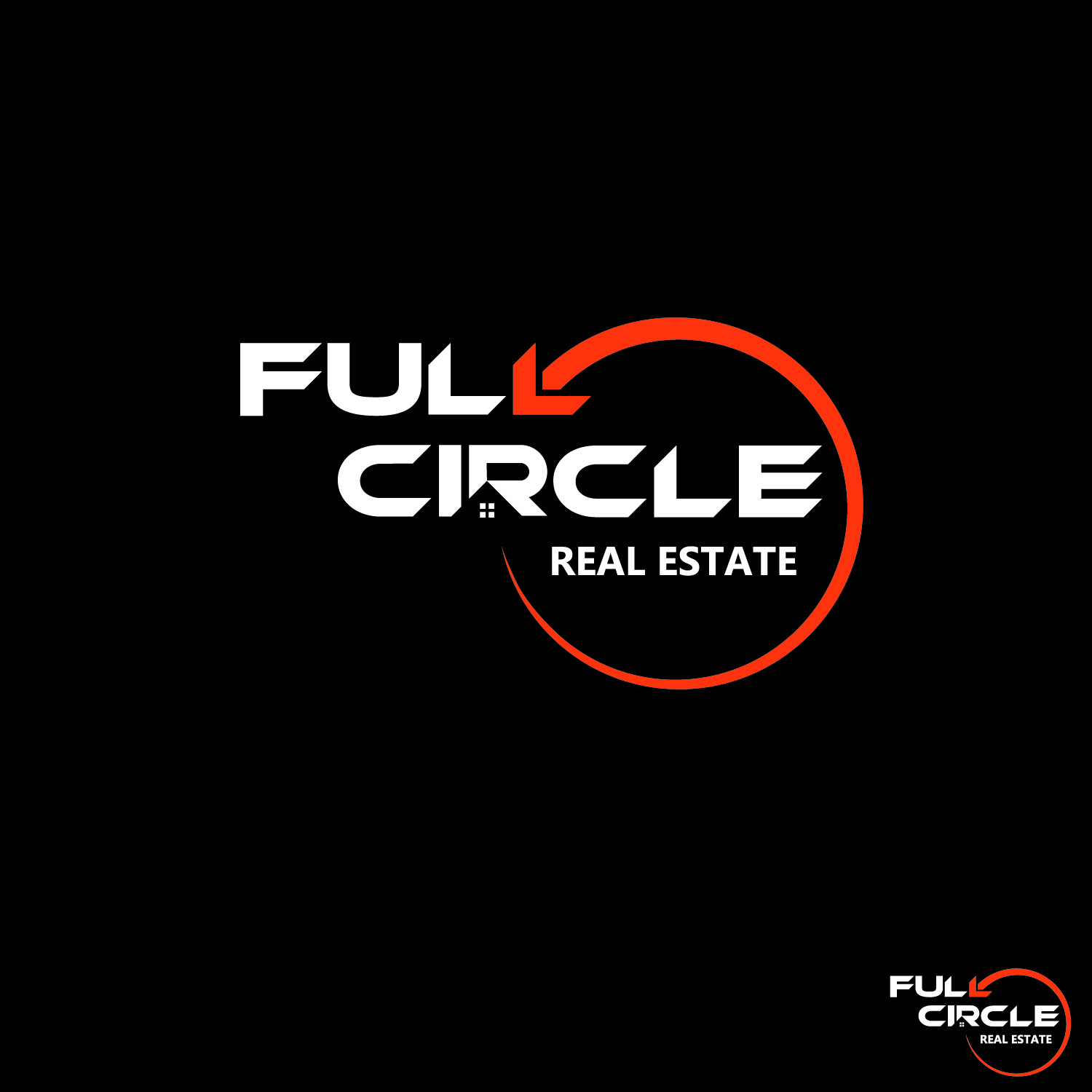 Design de Logo par WahyuHMD pour Full Circle Real Estate | Design #19748343