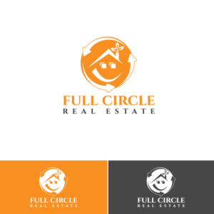 Logo Design by Tonmoyy for Full Circle Real Estate | Design: #19781534