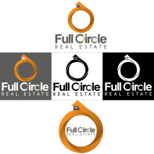 Logo Design by Mary Design for Full Circle Real Estate | Design: #19750997