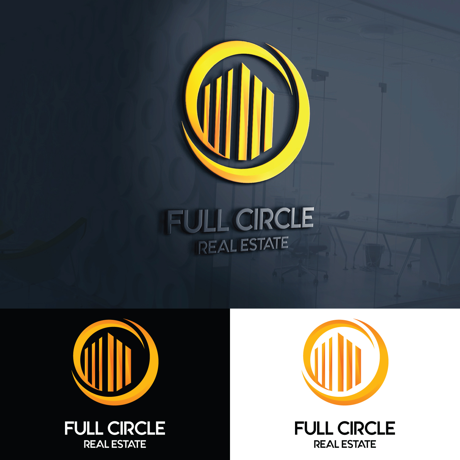Logo Design by Mhagi27 for Full Circle Real Estate | Design #19740384