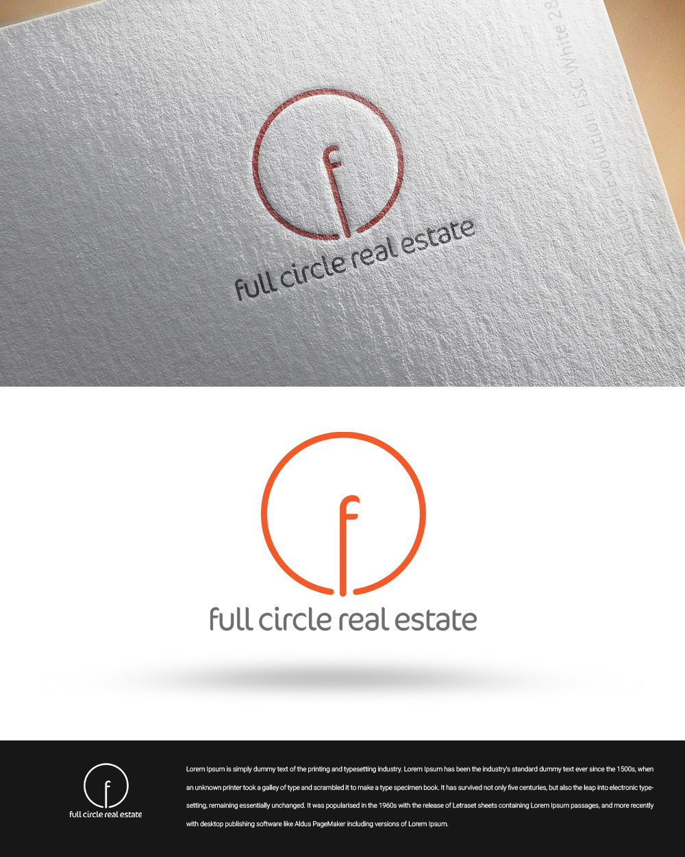 Diseño de Logo por zingodesigns258 para Full Circle Real Estate | Diseño #19734154
