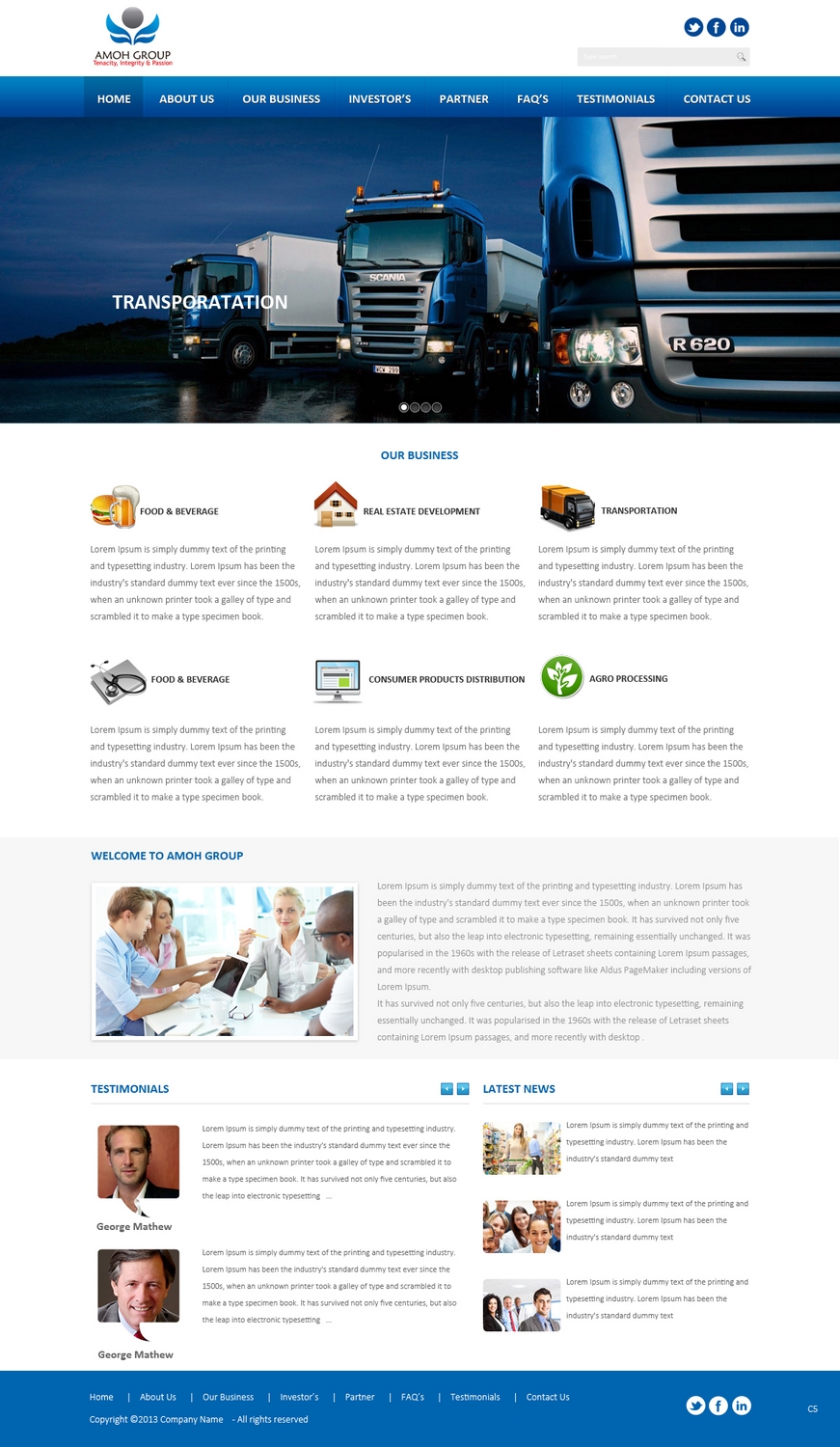 Web Design by pb for this project | Design #2935243