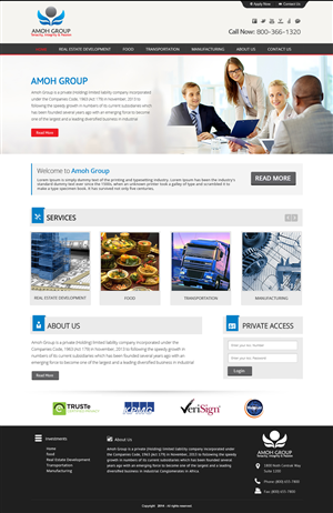 Diseño Web por OM para este proyecto | Diseño: #2960190