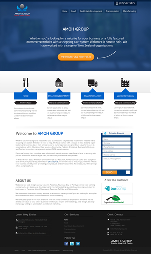 Diseño Web por OM para este proyecto | Diseño: #3001044