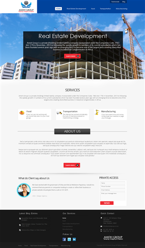 Diseño Web por OM para este proyecto | Diseño: #3001058