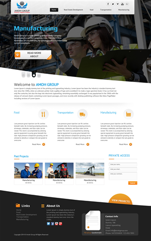 Diseño Web por OM para este proyecto | Diseño: #3001066