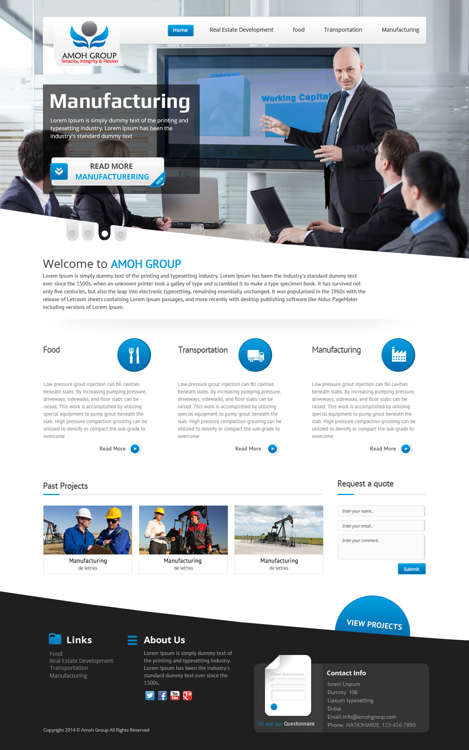 Web Design by OM for this project | Design #3001079