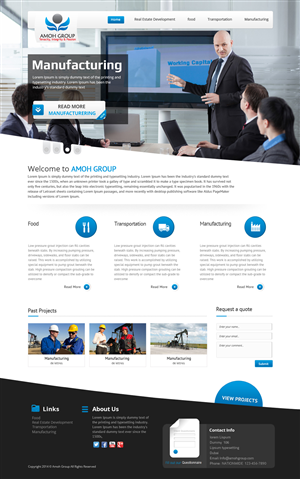Diseño Web por OM para este proyecto | Diseño: #3001079