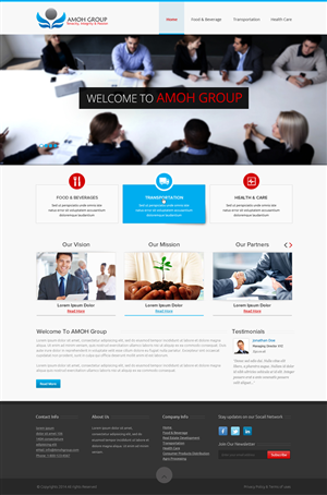 Diseño Web por OM para este proyecto | Diseño: #3001099