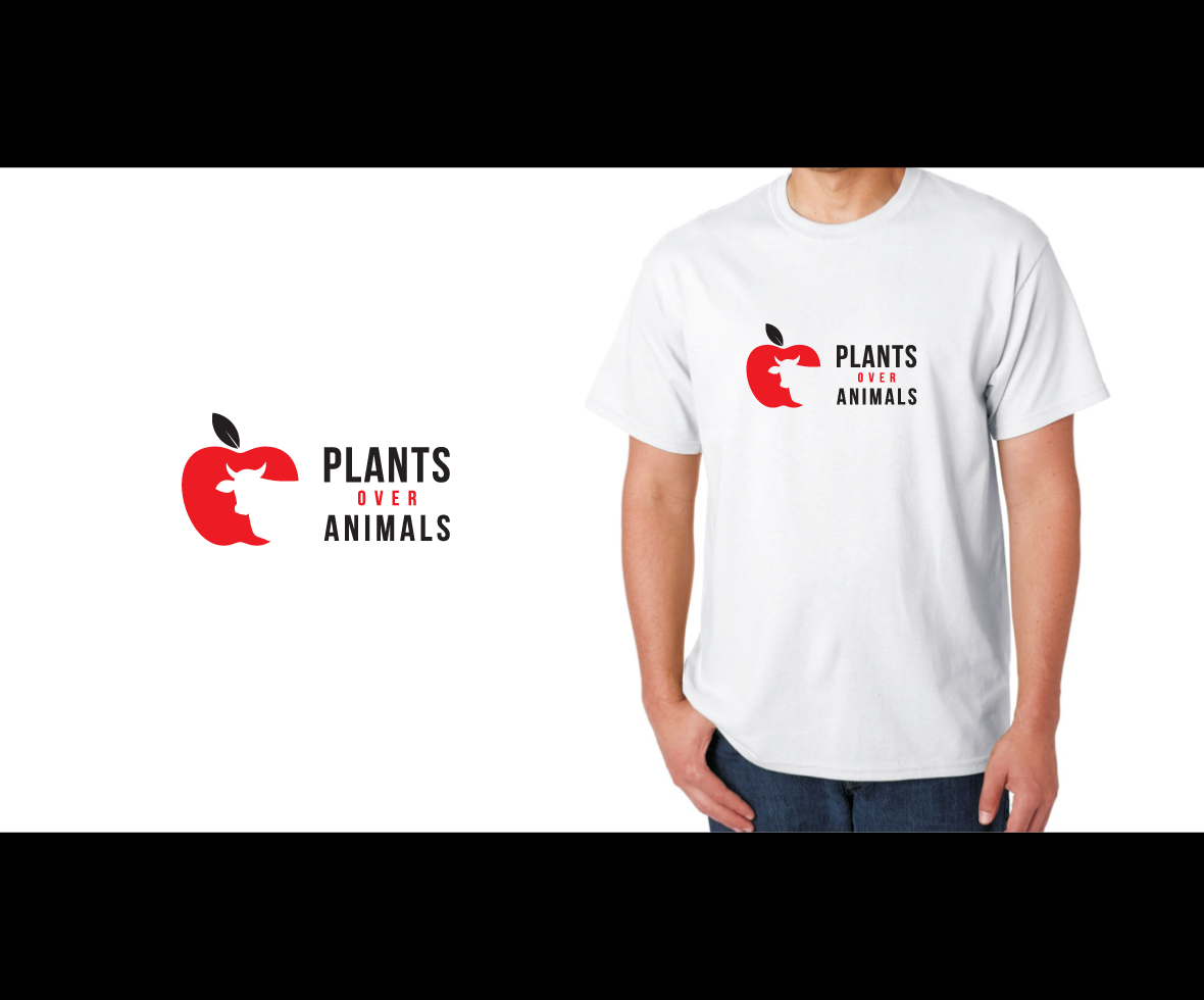 Design de Logo par bijuak pour Plants Over Animals, LLC | Design #19733799