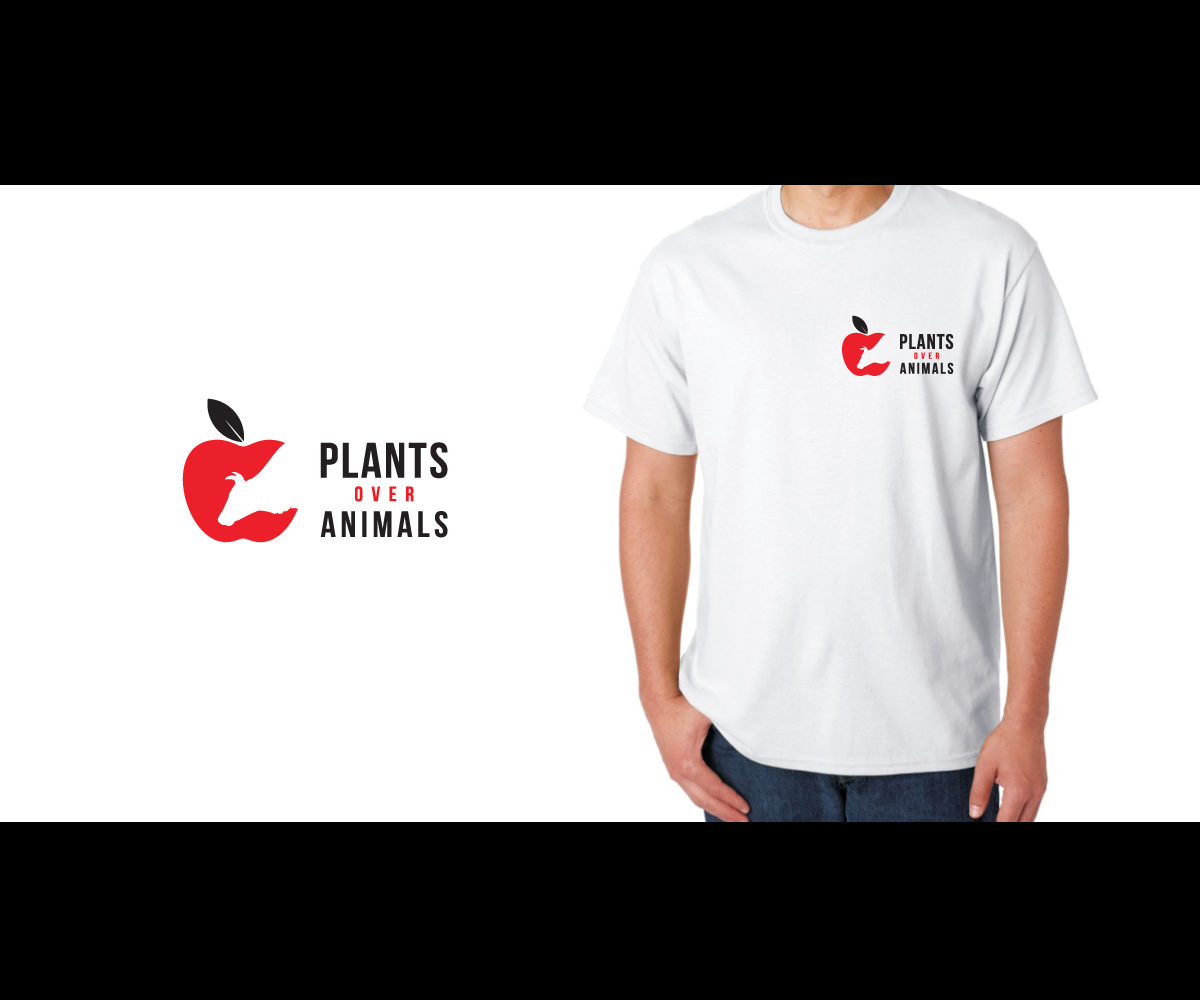 Design de Logo par bijuak pour Plants Over Animals, LLC | Design #19734007