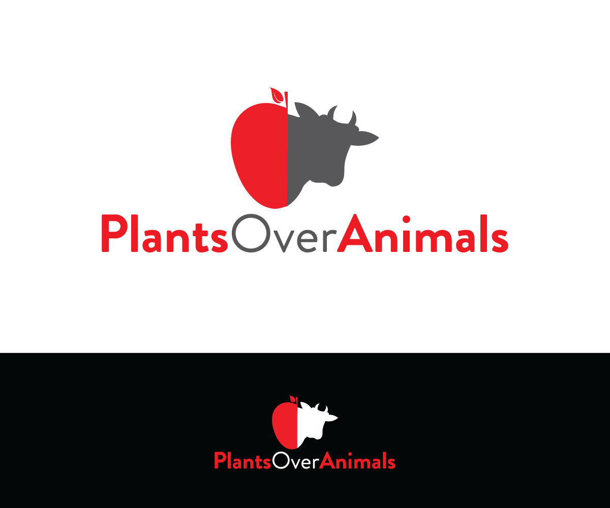 Design de Logo par designmind78 pour Plants Over Animals, LLC | Design #19762338