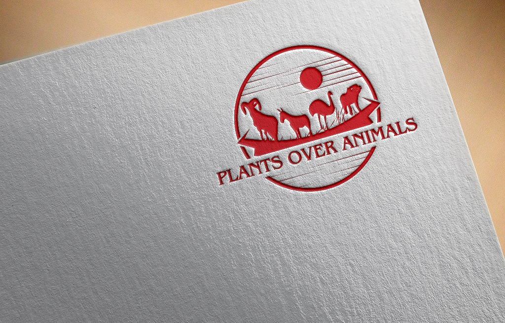 Design de Logo par Rosaleen pour Plants Over Animals, LLC | Design #19765155