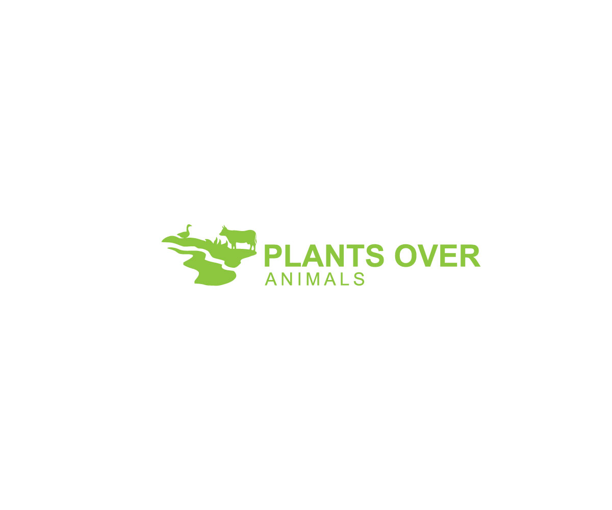 Design de Logo par Rimjim$$ pour Plants Over Animals, LLC | Design #19753933