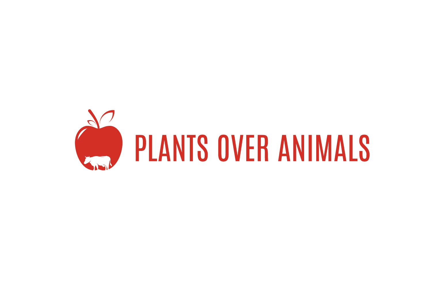 Logo-Design von Rzk für Plants Over Animals, LLC | Design #19740579