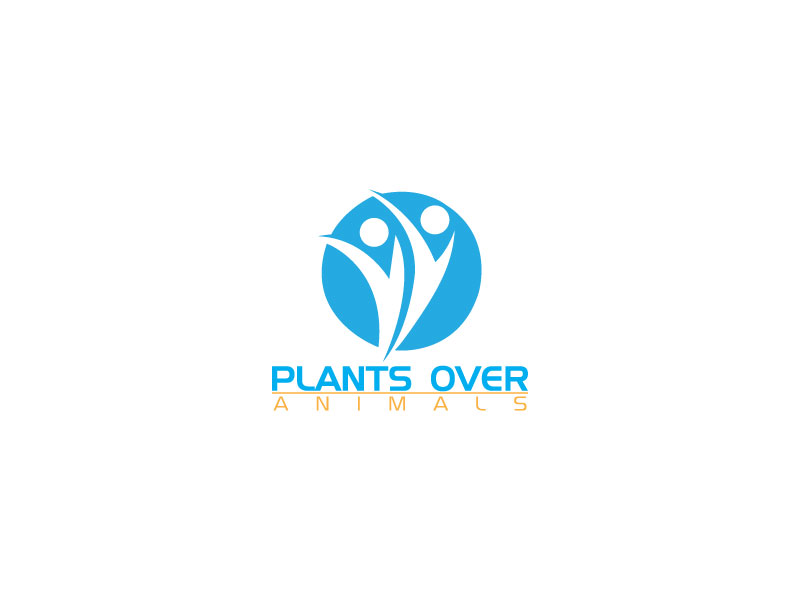 Logo Design by axel xhone 2 for Plants Over Animals, LLC | Design #19751604