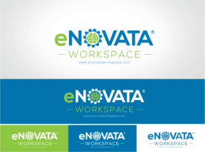 eNOVATA Workspace | Logo Design by nikkiblue