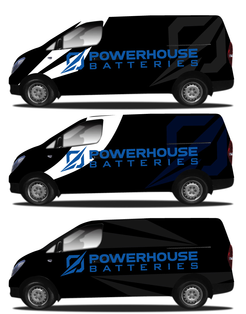 Car Wrap Design by Tokaa for Powerhouse Batteries Pty Ltd | Design #19732233