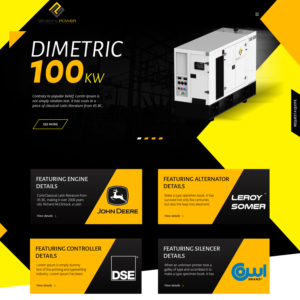 Web Design par Pentacle CodeCanvas pour General Power Limited, Inc. | Design : #19772108