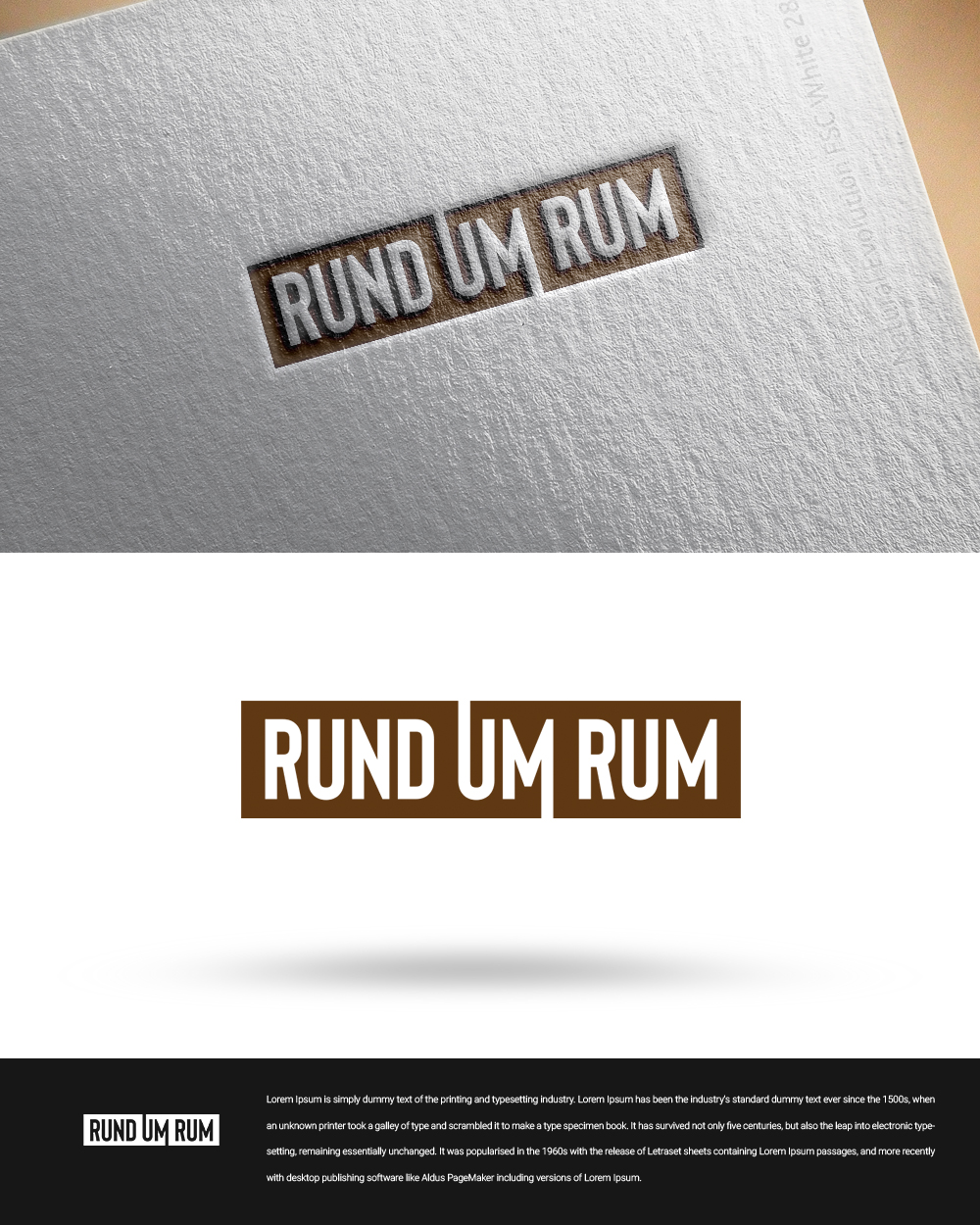 Logo Design by zingodesigns258 for Rundumrum | Design #19742194