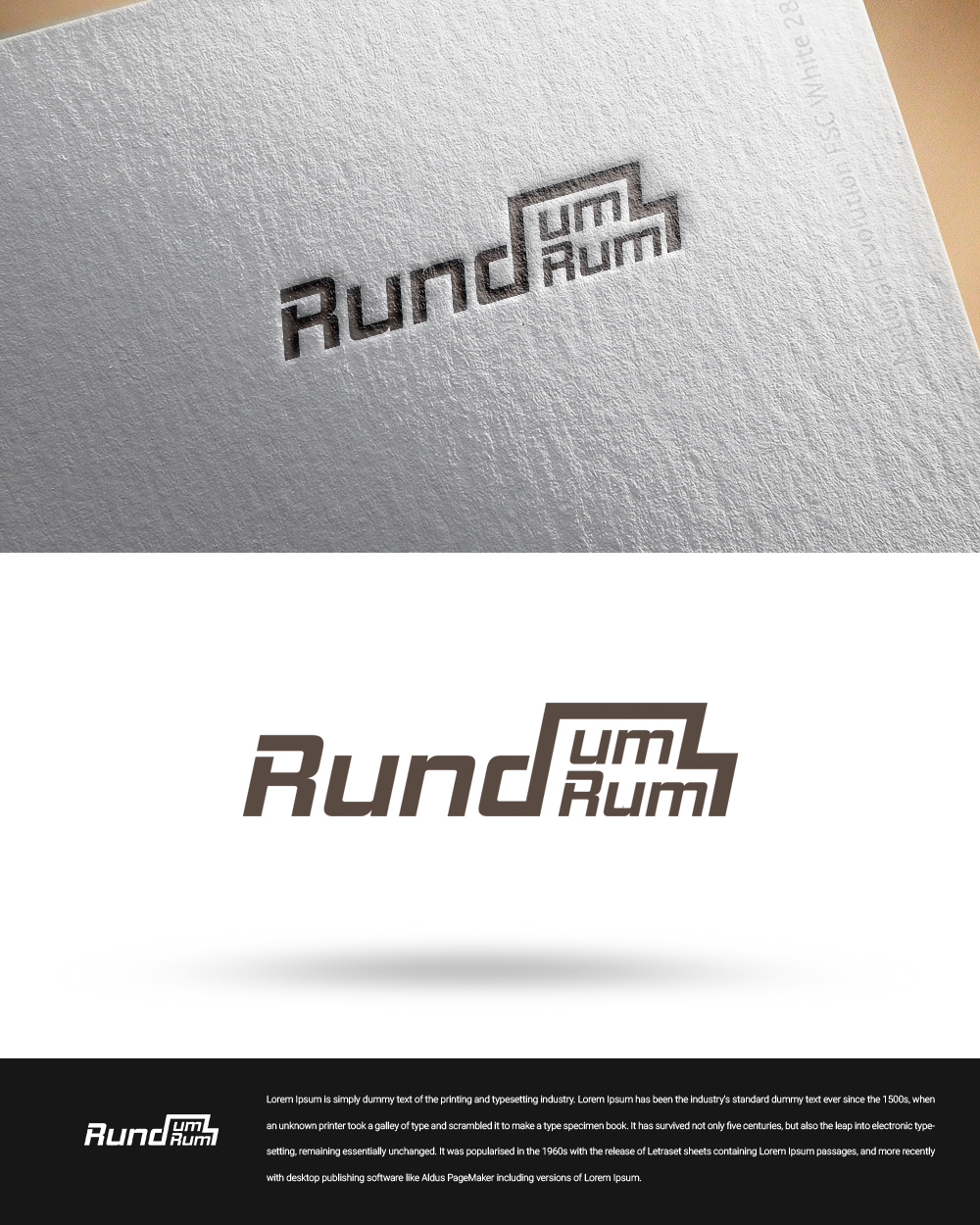 Logo Design by zingodesigns258 for Rundumrum | Design #19745001