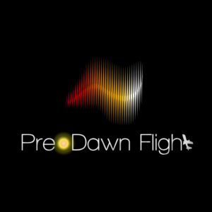 Pre Dawn Flight is a band that I play in performing on stages. | Grafik-Design von Abiyoso28