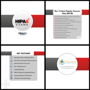 Messestand-Design von Bins für HIPAA Exams | Design: #19758996