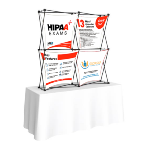 Design de Stand d'Exposition par DG+ pour HIPAA Exams | Design #19732578