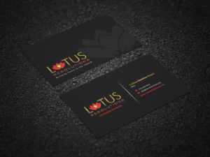 Lotus Resolutions Business Card | Business Card Design by Pointless Pixels India