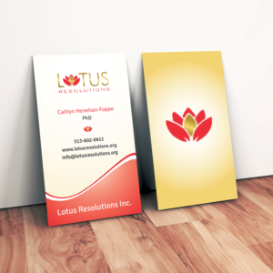Lotus Resolutions Business Card | Business Card Design by Creative Jiniya