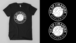 Guap Chasers Worldwide simple t-shirt design | T-shirt Design by Barney Stinson